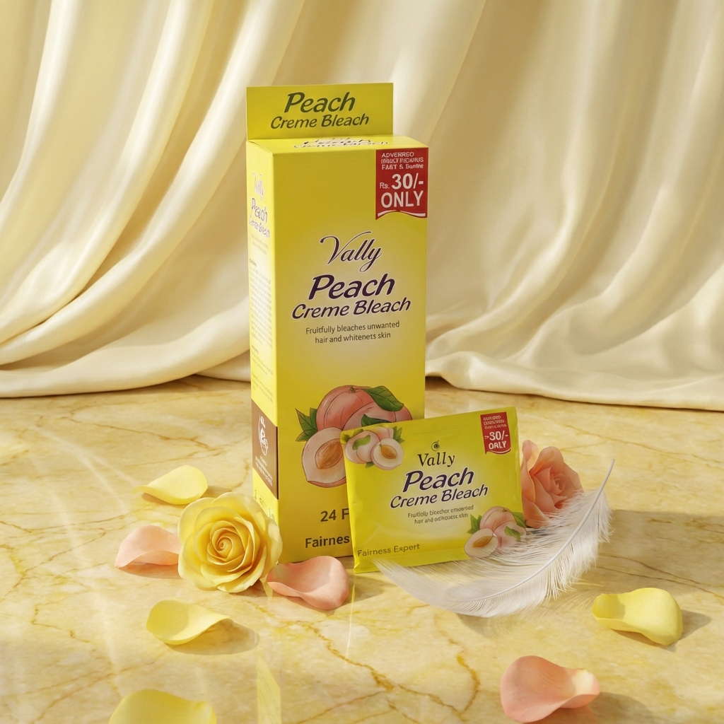 Vally Peach Creme Bleach