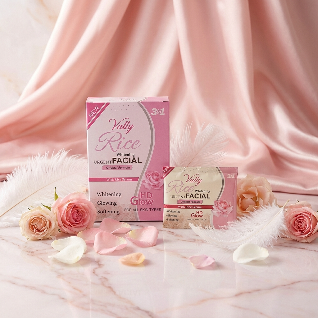 Vally Rice Whitening Facial