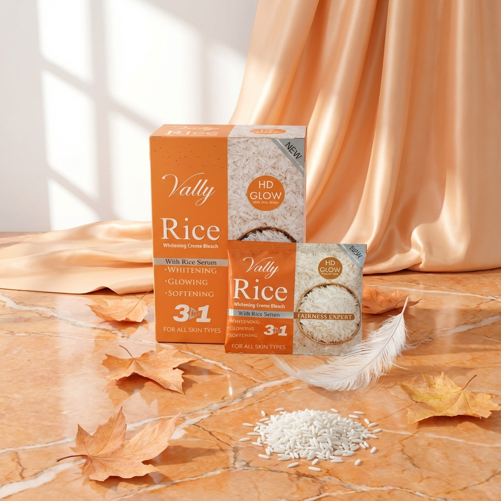 Vally Rice Whitening Creme Bleach